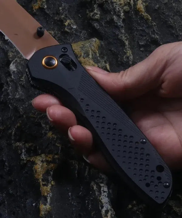 BM 710FE-2401  CPM-MagnaCut - Flat Earth PVD for hunting outdoor