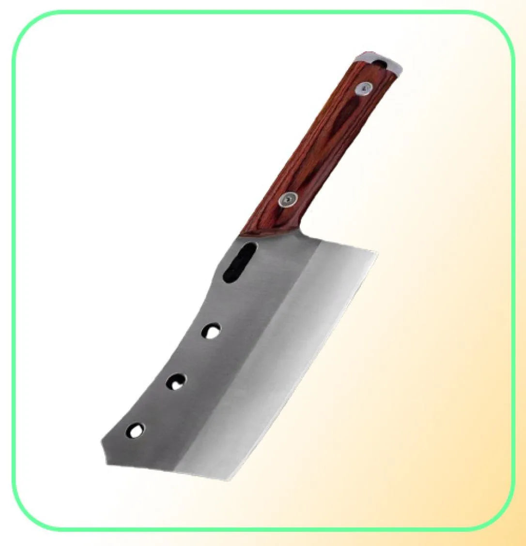 Professional Chef Knife Hand-Forged Mini Chef Knife Cleaver Set - Traditional Chinese Style