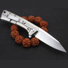 0808 Flipper Folding D2 Satin Finish For outdoor hunting