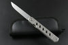 EDC Pocket Folding D2 Satin Tanto for Hunting outdoor -